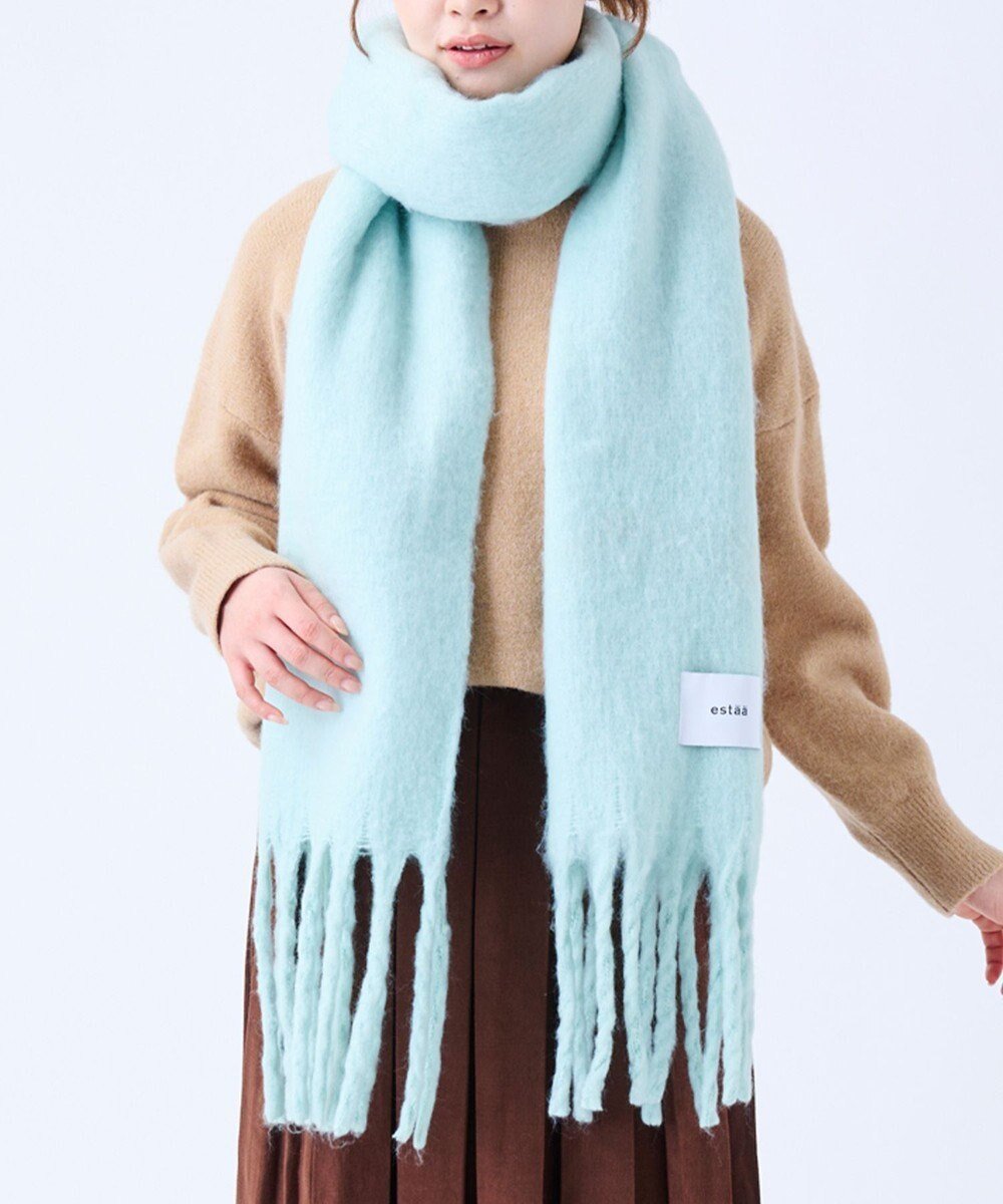 【ムーンバット/MOONBAT】の【美人百花2月号/CanCam/andGIRL掲載】洗える ボリュームマフラー ソフトプレーン 幅40cm インテリア・キッズ・メンズ・レディースファッション・服の通販 founy(ファニー) 　雑誌掲載アイテム　Magazine Picks & Fashion Features　ファッション雑誌　Fashion Magazines　ビジンヒャッカ　美人百花　アンドガール　andGIRL　キャンキャン　CanCam　ファッション　Fashion　レディースファッション　Fashion for Women　マフラー・スヌード / 冬小物の定番　Scarves & Mufflers　1月号　January Issue　洗える　Machine Washable　傘　Umbrella, Parasol　スヌード　Snood, Infinity Scarf　雑誌　Magazine, Fashion Magazine　2月号　February Issue, Feb. Edition　防寒　Cold Protection, Winter-Ready　マフラー　Scarf, Muffler　冬　Winter / This Winter　A/W・秋冬　Autumn/Winter　おすすめ　Recommended / Our Picks　ミントグリーン|ID: prp329100004548079 ipo3291000000035764153