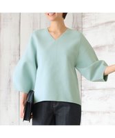 【自由区/JIYU-KU】の【セットアップ対応・洗える】ポリエステルホールガーメントバルーンスリーブ ニット 人気、トレンドファッション・服の通販 founy(ファニー) ファッション Fashion レディースファッション WOMEN トップス・カットソー Tops/Tshirt ニット Knit Tops セットアップ Setup トップス Tops ストレッチ Stretch スリーブ Sleeve セットアップ Set Up セーター Sweater バルーン Balloon パール Pearl フォルム Form 再入荷 Restock/Back In Stock/Re Arrival 洗える Washable A/W・秋冬 Aw・Autumn/Winter・Fw・Fall-Winter 軽量 Lightweight |ID:prp329100004548119