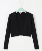 【トッカ/TOCCA】の【洗える】SILK RIB BOLERO ボレロ ブラック系|ID: prp329100004548123 ipo3291000000033567624