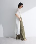 【グリーンパークス/Green Parks】の半袖シアーシャツワンピース Off White|ID: prp329100004548164 ipo3291000000032575223