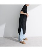 【グリーンパークス/Green Parks】の半袖シアーシャツワンピース Black|ID: prp329100004548164 ipo3291000000032575224