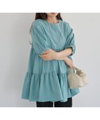【グリーンパークス/Green Parks】の・ELENCARE DUE ティアードチュニック Green|ID: prp329100004548212 ipo3291000000032141842