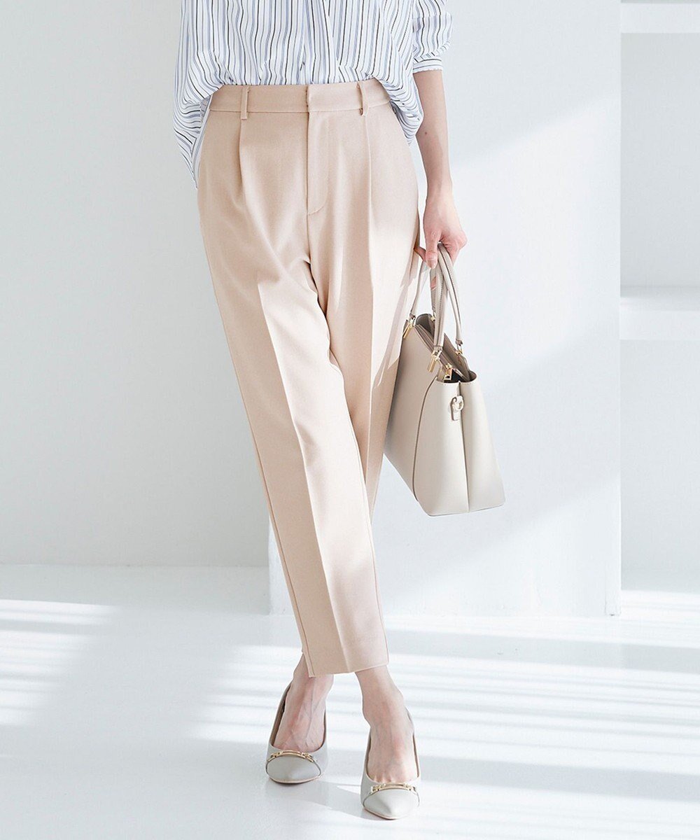 【エニィ スィス/any SiS】の【UVカット / 接触冷感 / 吸水速乾】スマートビューティストレッチ テーパード パンツ インテリア・キッズ・メンズ・レディースファッション・服の通販 founy(ファニー) ファッション Fashion レディースファッション Fashion for Women パンツ Pants & Trousers 春 Spring 吸水 Absorbent, Quick-Dry ジャケット Jacket, Outerwear ストレッチ Stretch, Stretchy Fabric スマート Smart, Elegant センター Center, Center Line タイトスカート Pencil Skirt, Tight Skirt テーパード Tapered, Tapered Pants フレア Flare, Flared 楽ちん Easy Fit, Comfortable S/S・春夏 SS, Spring/Summer, Warm Season 夏 Summer ライトベージュ|ID: prp329100004548336 ipo3291000000034473985