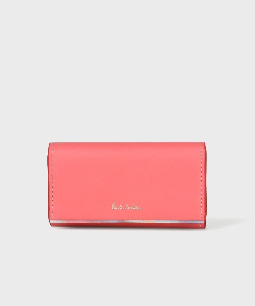【ポール スミス/Paul Smith】のスプレースワールトリム キーケース インテリア・キッズ・メンズ・レディースファッション・服の通販 founy(ファニー) 　ファッション　Fashion　レディースファッション　Fashion for Women　ミニ財布・二つ折り財布　Wallets & Card Cases　アクセサリー　Fashion Accessories　財布　Wallet, Purse　プリント　Print, Printed Pattern　ポケット　Pocket, Pocket Detail　コーラル|ID: prp329100004548345 ipo3291000000033250084