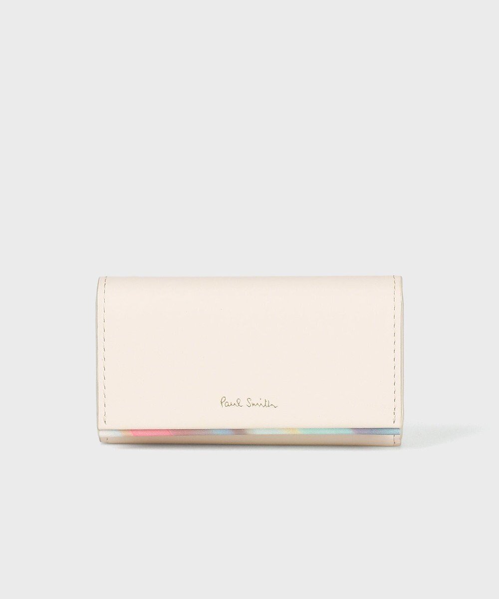 【ポール スミス/Paul Smith】のスプレースワールトリム キーケース インテリア・キッズ・メンズ・レディースファッション・服の通販 founy(ファニー) 　ファッション　Fashion　レディースファッション　Fashion for Women　ミニ財布・二つ折り財布　Wallets & Card Cases　アクセサリー　Fashion Accessories　財布　Wallet, Purse　プリント　Print, Printed Pattern　ポケット　Pocket, Pocket Detail　アイボリー|ID: prp329100004548345 ipo3291000000033250085