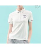 【23区 ゴルフ/NIJYUSANKU GOLF】の【WOMEN】【吸水速乾/UVカット】サッカーポロシャツ ホワイト系|ID: prp329100004548360 ipo3291000000032663688
