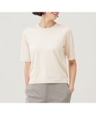 【自由区/JIYU-KU】の【アンサンブル対応・洗える】アセテートコットンプルオーバー ニット アイボリー|ID: prp329100004548367 ipo3291000000033680834