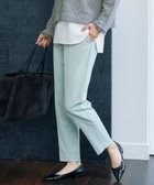 【自由区/JIYU-KU】の【撥水加工・洗える】TRギャバ裏起毛テーパード パンツ アイスグリーン|ID: prp329100004548368 ipo3291000000032768654