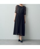 【イェッカ ヴェッカ/YECCA VECCA】のパワーショルダーレースドレス Charcoal Gray|ID: prp329100004548375 ipo3291000000032575646