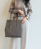 【エースバッグズアンドラゲッジ/ACE BAGS & LUGGAGE】の【PCケース付・A4収納】【雑誌掲載】Jewelna Rose OLバッグ エト トートバッグ 縦型 11932 ジュエルナローズ 通勤 チャコール|ID: prp329100004548418 ipo3291000000032603027