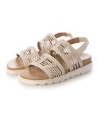 【モード エ ジャコモ/MODE ET JACOMO】のD ICI フットベッドメッシュサンダル アイボリー|ID: prp329100004548424 ipo3291000000032490863