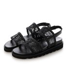 【モード エ ジャコモ/MODE ET JACOMO】のD ICI フットベッドメッシュサンダル ブラック|ID: prp329100004548424 ipo3291000000032771968