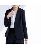 【エニィ スィス/any SiS】の【洗える】セレモニーダブルクロス カラーレス ジャケット ネイビー|ID: prp329100004548522 ipo3291000000034282488