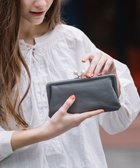 【アンビリオン/UNBILLION】のperche アクリル玉がま口長財布 人気、トレンドファッション・服の通販 founy(ファニー) ファッション Fashion レディースファッション Fashion for Women ミニ財布・二つ折り財布 Wallets & Card Cases アクリル Acrylic Material 財布 Wallet, Purse thumbnail グレー|ID: prp329100004548602 ipo3291000000033476525