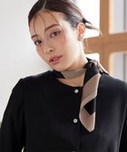 【ティアクラッセ/Tiaclasse】の【小倉優子さん着用・選べる柄タイプ】大判スカーフ Aブラック|ID: prp329100004548614 ipo3291000000032145777