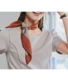 【ティアクラッセ/Tiaclasse】の【小倉優子さん着用・選べる柄タイプ】大判スカーフ Aオレンジ|ID: prp329100004548614 ipo3291000000033064151