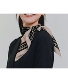 【ティアクラッセ/Tiaclasse】の【小倉優子さん着用・選べる柄タイプ】大判スカーフ Cブラック|ID: prp329100004548614 ipo3291000000033064163