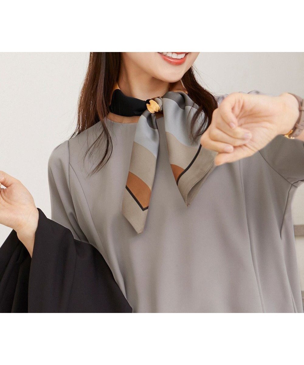 【ティアクラッセ/Tiaclasse】の【小倉優子さん着用・選べる柄タイプ】大判スカーフ インテリア・キッズ・メンズ・レディースファッション・服の通販 founy(ファニー) ファッション Fashion レディースファッション Fashion for Women アクセサリー Fashion Accessories エレガント 上品 Elegant オケージョン Occasion Wear カーディガン Cardigan, Knitwear サテン Satin, Glossy Fabric ショール Shawl, Wrap シルク Silk, 100% Silk シンプル Simple, Minimal スカーフ Scarf, Neckwear ストール Stole, Wrap チュニック Tunic, Long Top なめらか Smooth, Silky Texture フェミニン Feminine, Girly リボン Ribbon, Bow A/W・秋冬 Autumn/Winter S/S・春夏 SS, Spring/Summer, Warm Season 再入荷 Restock / Back in Stock 夏 Summer ギフト プレゼント Gift / Present 入学式 Entrance Ceremony 卒業式 Graduation Ceremony 新作・新入荷 New Arrivals / New In 結婚式 Wedding Bベージュ|ID: prp329100004548614 ipo3291000000033649812