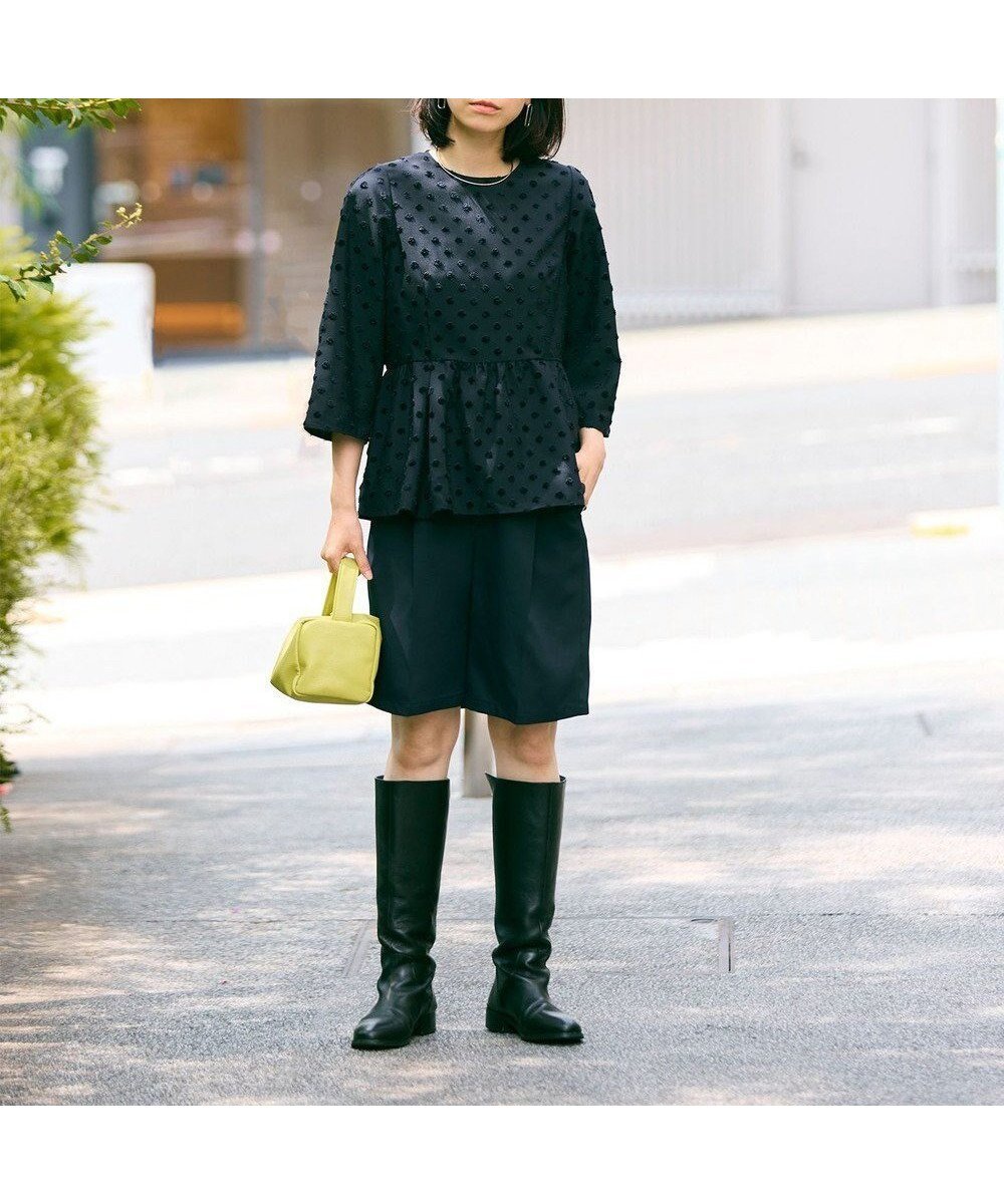 【ハッシュニュアンス/#Newans】のストレートシルエットハーフパンツ インテリア・キッズ・メンズ・レディースファッション・服の通販 founy(ファニー) 　ファッション　Fashion　レディースファッション　Fashion for Women　パンツ　Pants & Trousers　ショートパンツ・ハーフパンツ　High-Waisted & Relaxed Shorts　ストレート　Straight, Straight Cut　センター　Center, Center Line　ツイル　Twist, Twisted Detail　ハーフ　Half, Half-Length　エレガント 上品　Elegant　夏　Summer　春　Spring　S/S・春夏　SS, Spring/Summer, Warm Season　ネイビー|ID: prp329100004548680 ipo3291000000034959331