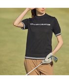 【ゼロハリバートン/ZERO HALLIBURTON】のZHG-W1b モックネックニットTシャツ 82672 ZERO HALLIBURTON ゼロハリバートン レディースゴルフ ティーシャツ ブラック|ID: prp329100004548756 ipo3291000000033583845