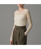 【アンクレイヴ/uncrave】の【手洗い可】シアー ランダムリブ カットソー(uncrave STANDARD) 人気、トレンドファッション・服の通販 founy(ファニー) ファッション Fashion レディースファッション Fashion for Women トップス・カットソー Cut & Sew Tops シャツ・ブラウス・オフィスカジュアル Elegant Blouses & Button-Ups ロングTシャツ・Tシャツ Longline T-Shirts & Tees カットソー・ベーシックTシャツ Cut-and-Sewn Tops / Stretch Tees & Basics インナー Innerwear 春 Spring カットソー Cut and Sewn Top コンパクト Compact, Small Size シアー Sheer, See-Through ジャケット Jacket, Outerwear 雑誌 Magazine, Fashion Magazine 別注 Limited Edition, Custom Order S/S・春夏 SS, Spring/Summer, Warm Season おすすめ Recommended / Our Picks 夏 Summer thumbnail エクリュ|ID: prp329100004548805 ipo3291000000033618358