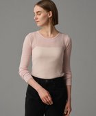 【アンクレイヴ/uncrave】の【手洗い可】シアー ランダムリブ カットソー(uncrave STANDARD) 人気、トレンドファッション・服の通販 founy(ファニー) ファッション Fashion レディースファッション Fashion for Women トップス・カットソー Cut & Sew Tops シャツ・ブラウス・オフィスカジュアル Elegant Blouses & Button-Ups ロングTシャツ・Tシャツ Longline T-Shirts & Tees カットソー・ベーシックTシャツ Cut-and-Sewn Tops / Stretch Tees & Basics インナー Innerwear 春 Spring カットソー Cut and Sewn Top コンパクト Compact, Small Size シアー Sheer, See-Through ジャケット Jacket, Outerwear 雑誌 Magazine, Fashion Magazine 別注 Limited Edition, Custom Order S/S・春夏 SS, Spring/Summer, Warm Season おすすめ Recommended / Our Picks 夏 Summer thumbnail ピンク|ID: prp329100004548805 ipo3291000000033618359