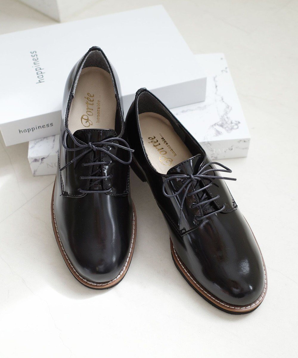 【ポインター/Pointer】の本革軽量レースアップローファー インテリア・キッズ・メンズ・レディースファッション・服の通販 founy(ファニー) ファッション Fashion レディースファッション Fashion for Women シューズ Shoes, Footwear レース Lace, Lace Fabric 夏 Summer 定番 Standard, Basic Item S/S・春夏 SS, Spring/Summer, Warm Season A/W・秋冬 Autumn/Winter 軽量 Lightweight, Ultra Light ブラック|ID: prp329100004548826 ipo3291000000033666173