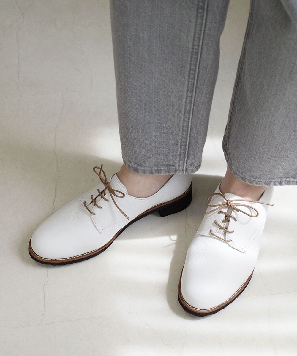 【ポインター/Pointer】の本革軽量レースアップローファー インテリア・キッズ・メンズ・レディースファッション・服の通販 founy(ファニー) ファッション Fashion レディースファッション Fashion for Women シューズ Shoes, Footwear レース Lace, Lace Fabric 夏 Summer 定番 Standard, Basic Item S/S・春夏 SS, Spring/Summer, Warm Season A/W・秋冬 Autumn/Winter 軽量 Lightweight, Ultra Light ホワイト|ID: prp329100004548826 ipo3291000000033666179