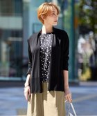【アイシービー/iCB】の【接触冷感・洗える】PINION ショートカーディガン ブラック系|ID: prp329100004548883 ipo3291000000032677977