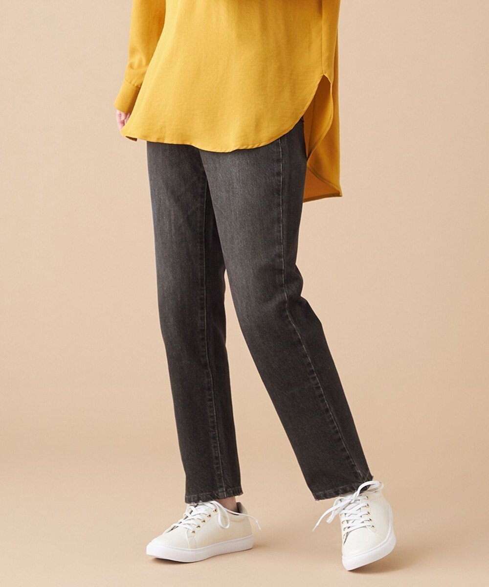 【シェアパーク/SHARE PARK】の〈CIMMARON CORE〉CLAUDIA スリムテーパードパンツ インテリア・キッズ・メンズ・レディースファッション・服の通販 founy(ファニー)  ファッション Fashion レディースファッション Fashion for Women パンツ Pants & Trousers ヴィンテージ Vintage Style コンパクト Compact, Small Size シンプル Simple, Minimal ジーンズ Jeans, Denim Pants ストレッチ Stretch, Stretchy Fabric デニム Denim, Jeans Material ボトム Bottoms, Lower Wear A/W・秋冬 Autumn/Winter グレー系|ID: prp329100004548895 ipo3291000000034261718