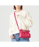【ラ バガジェリー/LA BAGAGERIE】のシープレザー ギャザーミニマムバッグ ピンク|ID: prp329100004548972 ipo3291000000033667736