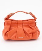 【ラ バガジェリー/LA BAGAGERIE】のシープレザー ギャザーミニマムバッグ オレンジ|ID: prp329100004548972 ipo3291000000033667751