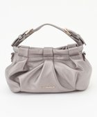 【ラ バガジェリー/LA BAGAGERIE】のシープレザー ギャザーミニマムバッグ ガンメタリック|ID: prp329100004548972 ipo3291000000033667754