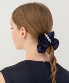 【23区/NIJYUSANKU】の【VERYコラボ】シュシュ ブローチ2点セット ネイビー系|ID: prp329100004549079 ipo3291000000032660901