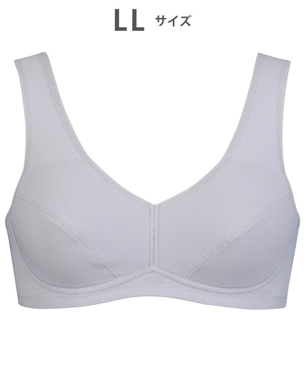 【ウィング/Wing】のWing Sports 【ウォーキングブラ】ノンワイヤーブラ 動きやすくてさらりと快適 身生地部は吸汗速乾 カップ肌側はムレにくい NB4033 ウイング/ワコール インテリア・キッズ・メンズ・レディースファッション・服の通販 founy(ファニー) ファッション Fashion レディースファッション Fashion for Women スポーツウェア Functional & Stylish Sportswear おすすめ Recommended / Our Picks アンダー Underwear Essentials シンプル Simple, Minimal ブラジャー Bra, Lingerie メッシュ Mesh, Net Fabric ラップ Wrap, Wrap Design ワイヤー Wire, Wired Bra グレー|ID: prp329100004549213 ipo3291000000033385239