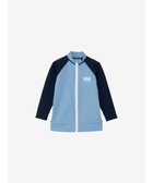 【ヘリーハンセン/HELLY HANSEN / KIDS】の【キッズ・UVカット・耐海水・耐塩素】ロングスリーブ HHフルジップラッシュガード 人気、トレンドファッション・服の通販 founy(ファニー) ファッション Fashion キッズファッション KIDS 春 Spring ジャケット Jacket スリーブ Sleeve なめらか Smooth パターン Pattern フィット Fit フロント Front 水着 Swimsuit ルーズ Loose ロング Long S/S・春夏 Ss・Spring/Summer 夏 Summer thumbnail ペールブルー×オーシャンネイビー|ID: prp329100004549230 ipo3291000000032273237