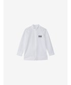 【ヘリーハンセン/HELLY HANSEN / KIDS】の【キッズ・UVカット・耐海水・耐塩素】ロングスリーブ HHフルジップラッシュガード クリアホワイト|ID: prp329100004549230 ipo3291000000032587166