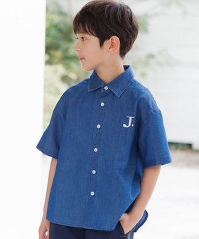 【ジェイ プレス/J.PRESS / KIDS】の【100-130cm】4.5オンス TC デニム 半袖シャツ 人気、トレンドファッション・服の通販 founy(ファニー) ファッション Fashion キッズファッション KIDS トップス・カットソー Tops/Tees/Kids 春 Spring スマホ Smartphone デニム Denim トレンド Trend 定番 Standard 人気 Popularity ベーシック Basic ポケット Pocket 半袖 Short Sleeve 羽織 Haori ワンポイント One Point S/S・春夏 Ss・Spring/Summer 夏 Summer 2025年 2025 2025春夏・S/S Ss,Spring/Summer,2025 |ID:prp329100004549231