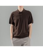 【ジョゼフ オム/JOSEPH HOMME / MEN】の【WEB限定カラーあり】【洗える/ストレッチ】リュクスレーヨン ポロニット ダークブラウン系|ID: prp329100004549237 ipo3291000000032537306