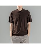 【ジョゼフ オム/JOSEPH HOMME / MEN】の【WEB限定カラーあり】【洗える/ストレッチ】リュクスレーヨン ポロニット ダークブラウン系|ID: prp329100004549237 ipo3291000000032635179