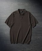 【ジョゼフ オム/JOSEPH HOMME / MEN】の【WEB限定カラーあり】【洗える/ストレッチ】リュクスレーヨン ポロニット ダークブラウン系|ID: prp329100004549237 ipo3291000000033287064