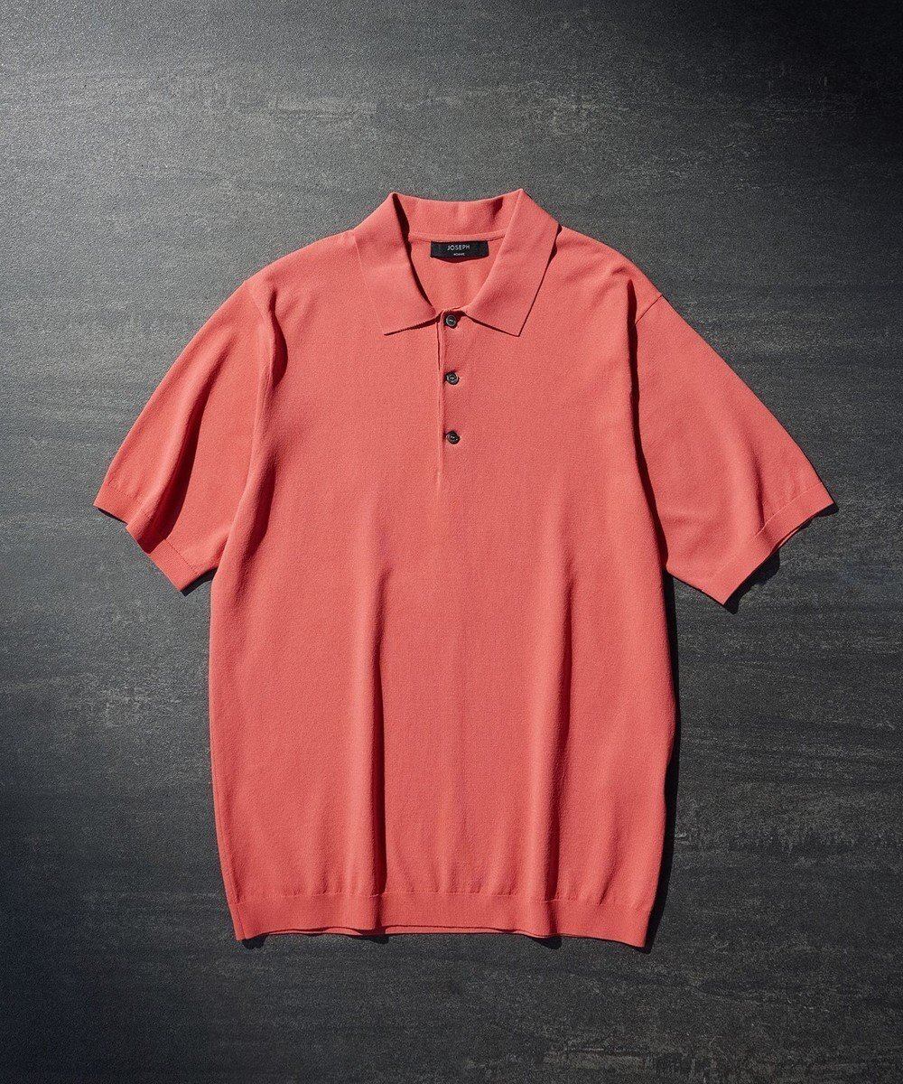 【ジョゼフ オム/JOSEPH HOMME / MEN】の【WEB限定カラーあり】【洗える/ストレッチ】リュクスレーヨン ポロニット インテリア・キッズ・メンズ・レディースファッション・服の通販 founy(ファニー) 　ファッション　Fashion　メンズファッション　Fashion for Men　トップス・カットソー　Cut & Sew Tops　ニット・セーター / 定番トップス　Knit Tops & Sweaters　メンズシャツ　Shirts　ポロシャツ / きれいめカジュアルスタイル　Polo Shirts　シンプル　Simple, Minimal　ジャケット　Jacket, Outerwear　ストレッチ　Stretch, Stretchy Fabric　ベーシック　Basic, Essential　ポロシャツ　Polo Shirt, Collared Tee　エレガント 上品　Elegant　再入荷　Restock / Back in Stock　夏　Summer　春　Spring　S/S・春夏　SS, Spring/Summer, Warm Season　洗える　Machine Washable　オールドローズ系|ID: prp329100004549237 ipo3291000000033287067
