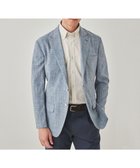 【五大陸/gotairiku / MEN】のウォッシャブルに進化【洗える/シワになりにくい/ストレッチ】タイワンタフタ ジャケット サックスブルー系|ID: prp329100004549239 ipo3291000000032990833