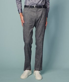【ジョセフ アブード/JOSEPH ABBOUD / MEN】の【ウエストも伸びる!/清涼/軽量/ストレッチ】ハイパワードライストレッチ パンツ 人気、トレンドファッション・服の通販 founy(ファニー) ファッション Fashion メンズファッション Fashion for Men ボトムス Bottoms 春 Spring 軽量 Lightweight, Ultra Light ストレッチ Stretch, Stretchy Fabric チェック Check, Plaid, Tartan プリント Print, Printed Pattern ミックス Mix, Mixed Style リネン Linen, Linen Fabric S/S・春夏 SS, Spring/Summer, Warm Season 夏 Summer |ID:prp329100004549248