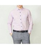 【ジョセフ アブード/JOSEPH ABBOUD / MEN】の【カラー豊富/サステイナブル】リヨセルリネンサッカーシャツ パープル系|ID: prp329100004549252 ipo3291000000032475968