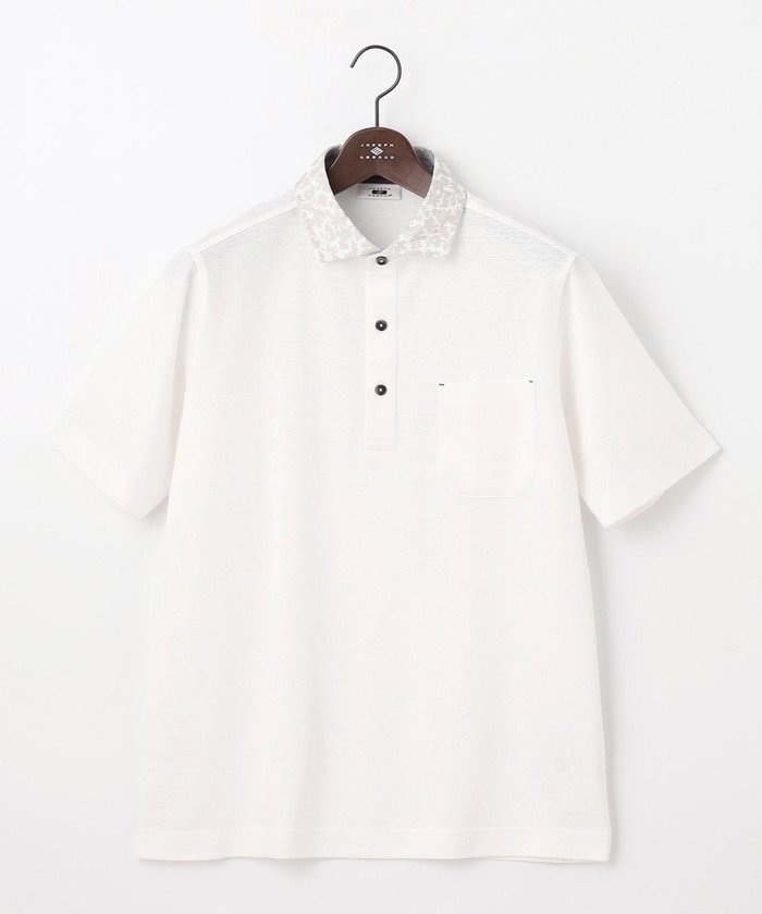 【ジョセフ アブード/JOSEPH ABBOUD / MEN】の【リネン素材/清涼感/吸水速乾】リネンハニカム 半袖 ポロシャツ インテリア・キッズ・メンズ・レディースファッション・服の通販 founy(ファニー) https://founy.com/ ファッション Fashion メンズファッション Fashion for Men トップス・カットソー Cut & Sew Tops メンズシャツ Shirts ポロシャツ / きれいめカジュアルスタイル Polo Shirts 春 Spring 吸水 Absorbent, Quick-Dry ベスト Vest, Waistcoat ポロシャツ Polo Shirt, Collared Tee 半袖 Short Sleeve, Half Sleeve メランジ Melange, Mixed Yarn リネン Linen, Linen Fabric S/S・春夏 SS, Spring/Summer, Warm Season 夏 Summer |ID: prp329100004549260 ipo3291000000034272744
