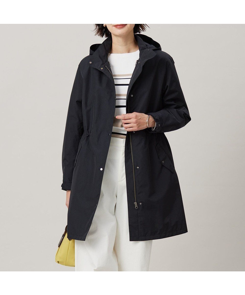 【ジェイ プレス/J.PRESS】の【洗える】スパンライクナイロンタッサー フーデット コート 人気、トレンドファッション・服の通販 founy(ファニー) 　ファッション　Fashion　レディースファッション　Fashion for Women　アウター　Coat / Outerwear Collection　コート・ロングコート・ピーコート　Long Coats, Peacoats & More　レディースジャケット・軽アウター　Jackets　インナー　Innerwear　洗える　Machine Washable　キルティング　Quilted, Quilting　ギャザー　Gathered, Ruffled　ジャケット　Jacket, Outerwear　ドット　Polka Dot, Dot Pattern　ライナー　Liner, Inner Layer　リラックス　Relax, Relaxed Fit　A/W・秋冬　Autumn/Winter　エレガント 上品　Elegant　 other-1|ID: prp329100004549271 ipo3291000000033024959