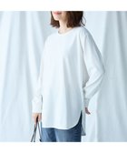 【エニー/ANY】の【洗濯機可】リブポイントテールTシャツ オフ|ID: prp329100004549275 ipo3291000000034270599