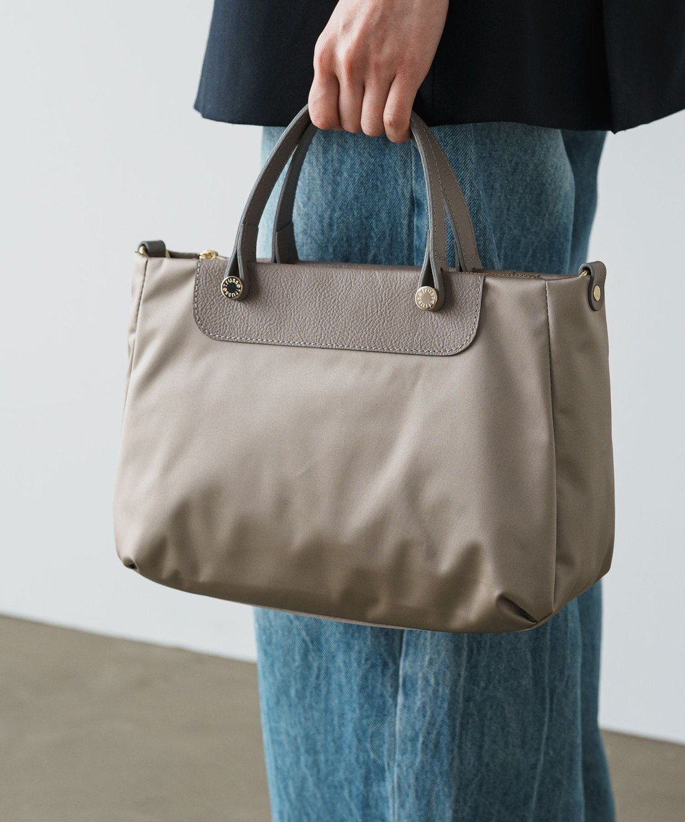 【ラシット/russet】の三層2wayトートバッグ S(CE-1534) インテリア・キッズ・メンズ・レディースファッション・服の通販 founy(ファニー) 　ファッション　Fashion　レディースファッション　WOMEN　バッグ　Bag　サテン　Satin　シンプル　Simple　スクエア　Square　スマート　Smart　財布　Wallet　手帳　Pocket Book　人気　Popularity　バランス　Balance　フォーマル　Formal　ポケット　Pocket　マグネット　Magnet　再入荷　Restock/Back In Stock/Re Arrival　おすすめ　Recommend　日本製　Made In Japan　エレガント 上品　Elegant　2025年　2025　2025春夏・S/S　Ss,Spring/Summer,2025　Gray|ID: prp329100004549280 ipo3291000000032297764