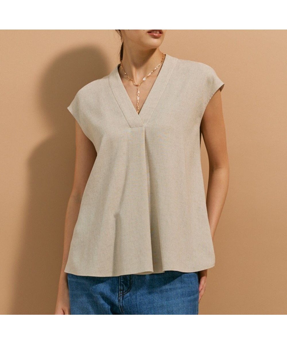 【ベイジ,/BEIGE,】のCAROLE / ペプラムブラウス インテリア・キッズ・メンズ・レディースファッション・服の通販 founy(ファニー) 　ファッション　Fashion　レディースファッション　WOMEN　トップス・カットソー　Tops/Tshirt　シャツ/ブラウス　Shirts/Blouses　おすすめ　Recommend　ジャケット　Jacket　ストレッチ　Stretch　セットアップ　Set Up　デニム　Denim　ペプラム　Peplum　ボトム　Bottom　リラックス　Relax　夏　Summer　春　Spring　S/S・春夏　Ss・Spring/Summer　洗える　Washable　ビジネス 仕事 通勤　Business　Sand|ID: prp329100004549283 ipo3291000000032151921